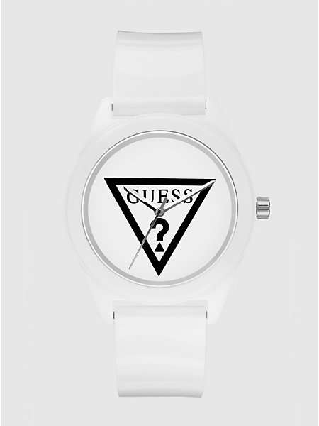 New GUESS Women's Anniversary Gloss White Watch U75051L1***FREE SHIPPING***