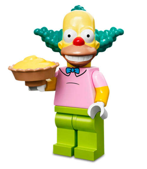 Krusty the Clown - LEGO Minifigure