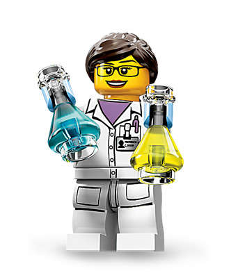 Scientist - LEGO Minifigure Series 11