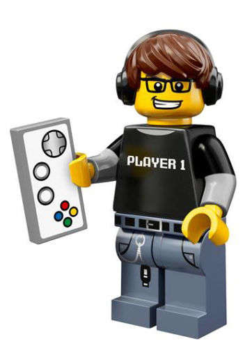 Video Game Guy- LEGO Series 12 Minifigure