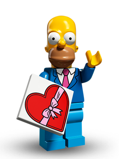 Date Night Homer- Simpsons Series 2 LEGO Minifigure