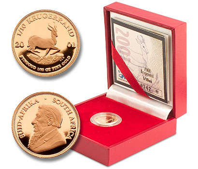 R1@Limited**Proof 1996 Kruger Rand 22 Carat Gold Coin Inc SaMint Box and Cert**@R1 Crazy