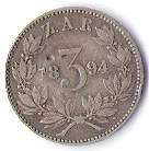R1@@1894 3 Pence in Very Nice Condition@@R1 Crazy