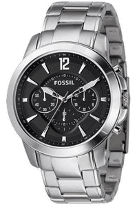 Men's Fossil Black Chronograph Watch FS4532***FREE SHIPPING***