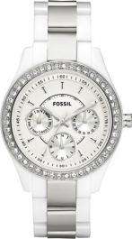 Fossil Stella Multifunction Silver Dial Two-Tone Womens Watch ES2807-VERY POPULAR