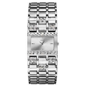 Guess G95484L Silver IceCube Ladies Watch Brand New***FREE SHIPPING***