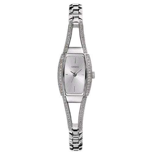 GUESS LADIES SILVER DIAL SWAROVSKI WATCH G85633L***FREE SHIPPING***