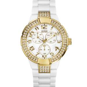 GUESS U11623L1 White Polycarbonate Ladies Watch***FREE SHIPPING***