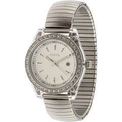 Women's Fossil Expandable Band Crystallized bezel Watch ES2906**NEW & ON SALE**