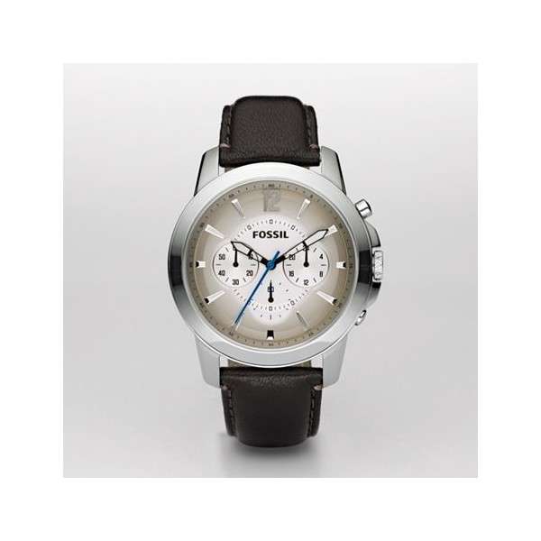 FOSSIL MENS CHRONOGRAPH BROWN LEATHER WATCH FS4533***FREE SHIPPING***