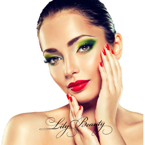 10 Pc Deep Wood Makeup Brush Set