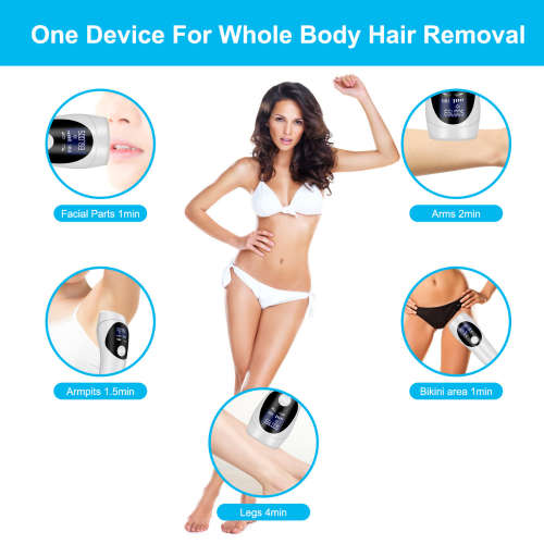 IPL Permanent Painless Laser Hair Remover Tool Epilator Body & Facial