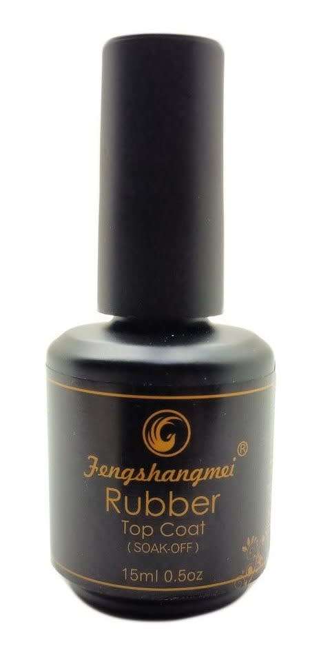 Rubber topcoat for nails / Fengshangmei