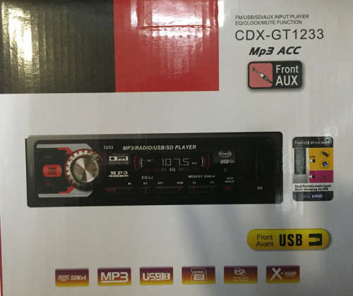 Car Radio CDX-GT 1233