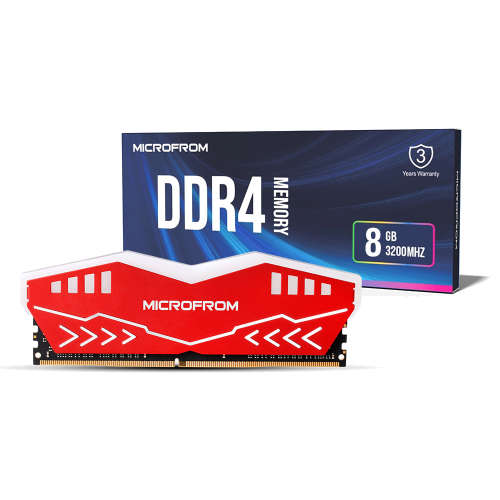 Microfrom Aurora 16GB DDR4 3200MHz Gaming Ram Combo - 2 x 8GB DDR4 3200MHz - New