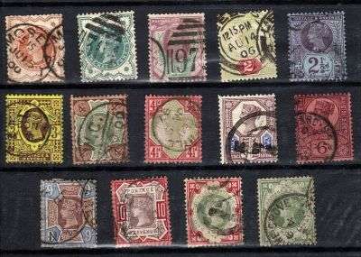 QUEEN VICTORIA 1887 FULL SET USED
