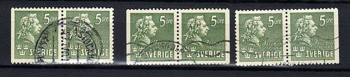 1940CARL BELLMAN IMPERF LEFT AND RIGHT AND IMPERF 2 SIDES RARE !!!