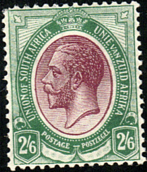 1913 KINGS HEAD  2/6 WELL CENTRED MINT  SEE SCANS