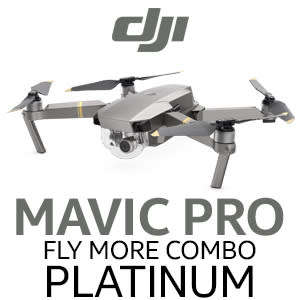 DJI Mavic Pro Platinum Fly More Combo