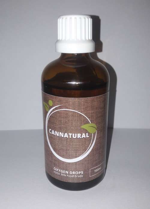 CANNATURAL  - 35% FOOD GRADE HYDROGEN PEROXIDE 100ML