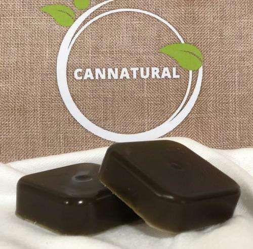 CANNATURAL - CANNABIS INFUSED CBD SOAP BAR (72gr)