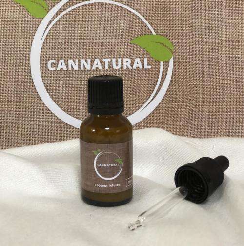 CANNATURAL - MEDICAL GRADE CBD CANNABIS INFUSED COCONUT OIL (30ML)