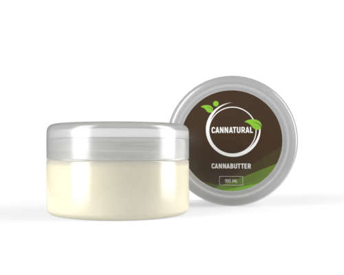 CANNATURAL - MEDICAL GRADE CBD infused CANNA BUTTER SKIN  (SALF/BALM) 100ML