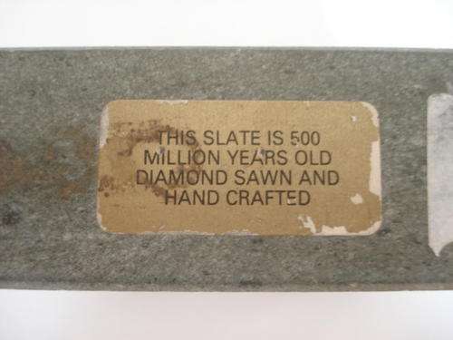 SLATE STONE -  500 Million Year old -diamond sawn and hand crafted PAY only for POSTAGE