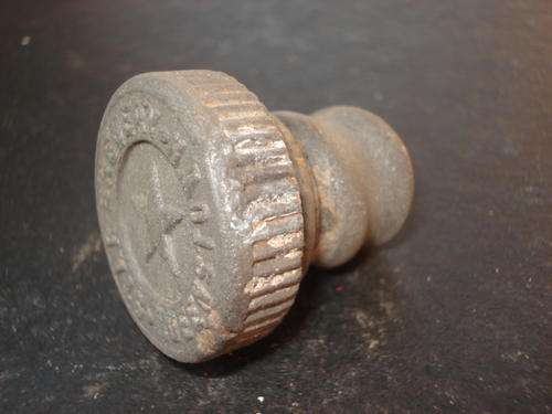 2 x old Bottle Tops / stoppers