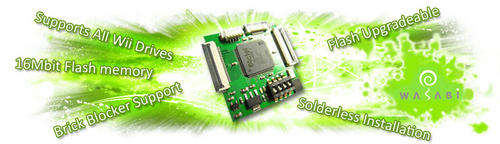Wii Chip Solderless Easyinstall - WasabiDx with free,screwdriver and free shipping!