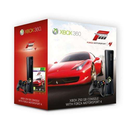 Xbox 360 slim, 250gig console + FORZA 4 GAME, LIMITED SPECIAL OFFER!