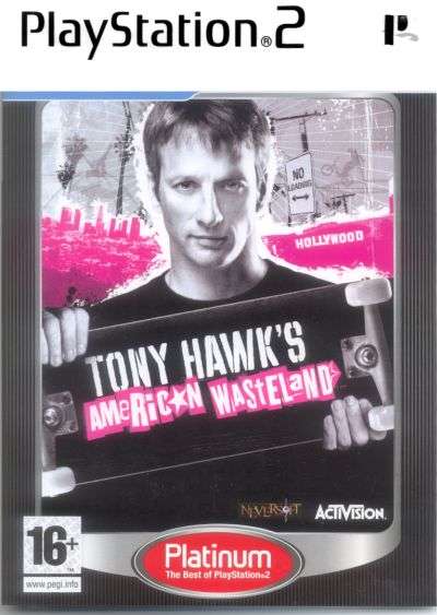 PLAYSTATION 2 ''TONY HAWK'S AMERICAN WASTELAND