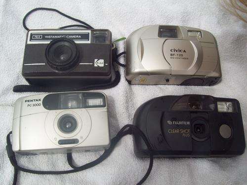 4 DIFFERENT FILM CAMERAS