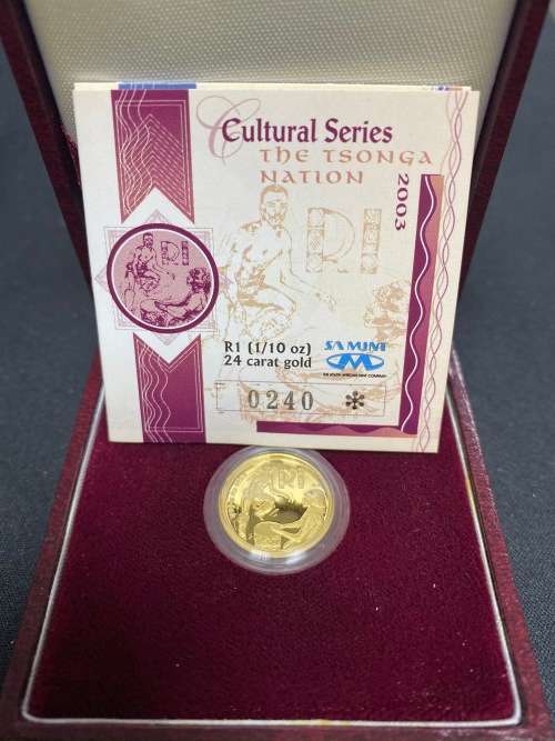 2003 The Tsonga Nation Gold 1/10th