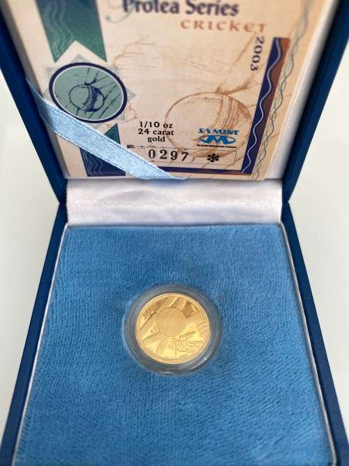 2003 Cricket World Cup Protea Series Gold R5