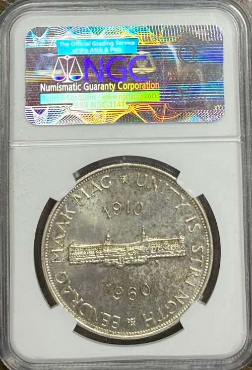 South Africa 1960 5S Union Anniversary BAKEWELL COLLECTION NGC PF 65