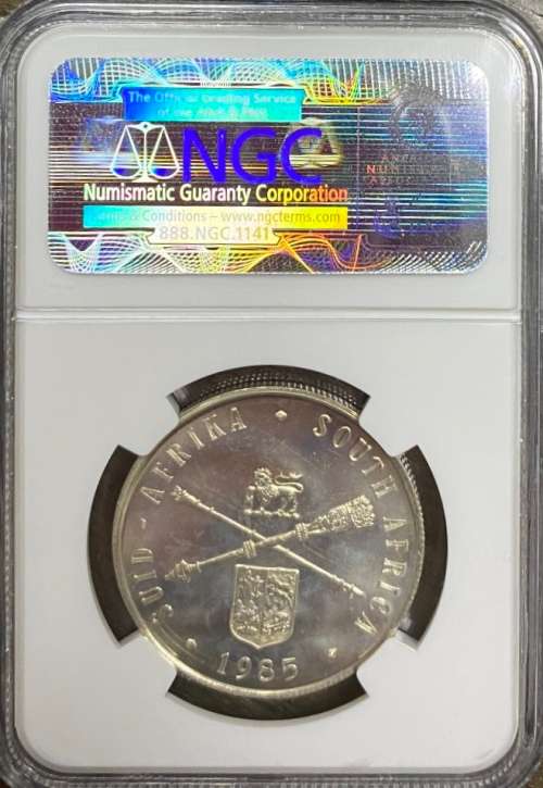 South Africa 1985 Parliament Anniversary S1R NGC MS 66