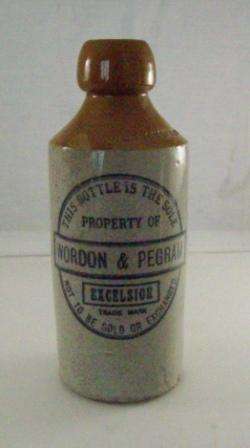 Wordon & Pegram Stoneware Bottle