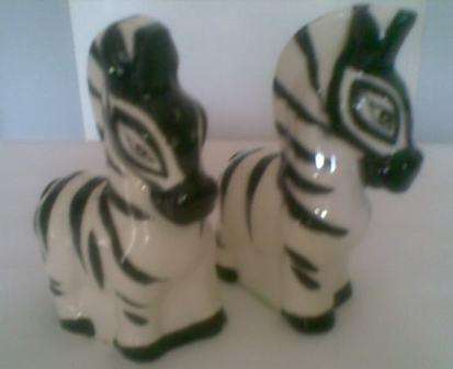 Zebra Salt and Pepper Set