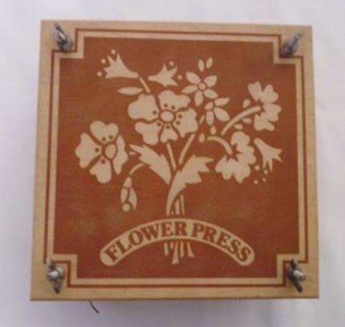 Flower Press 19cm by 19cm