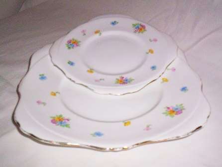 Ideal tea time plates for serving cakes etc.
