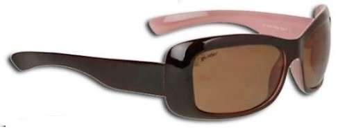 Glider Polarized Sunglasses Colour: Brown, Style: Chic