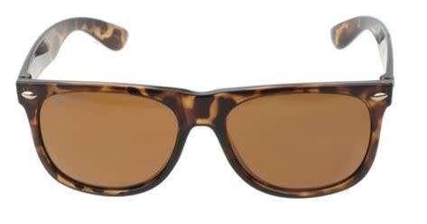 Dot Dot Dash Polarized Sunglasses - Tortoise shell frames / Brown lenses