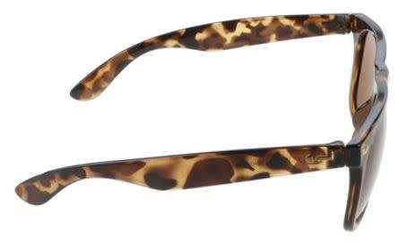 Dot Dot Dash Polarized Sunglasses - Tortoise shell frames / Brown lenses