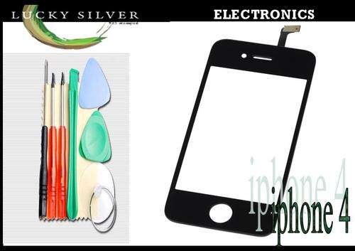 iPhone 4/4G Glass Touch Screen Digitizer Black with free tools! - SALE!!!
