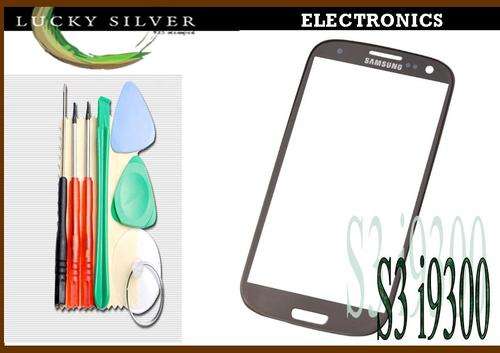 Samsung Galaxy S3 I9300 Front Outer Glass Lens Screen Coffe with free tools