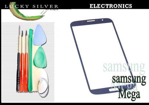 Samsung i9200 Galaxy Mega 6.3 Front Lens Glass Cover Blue with free tools!!!  BRILLIANT PRICE!!