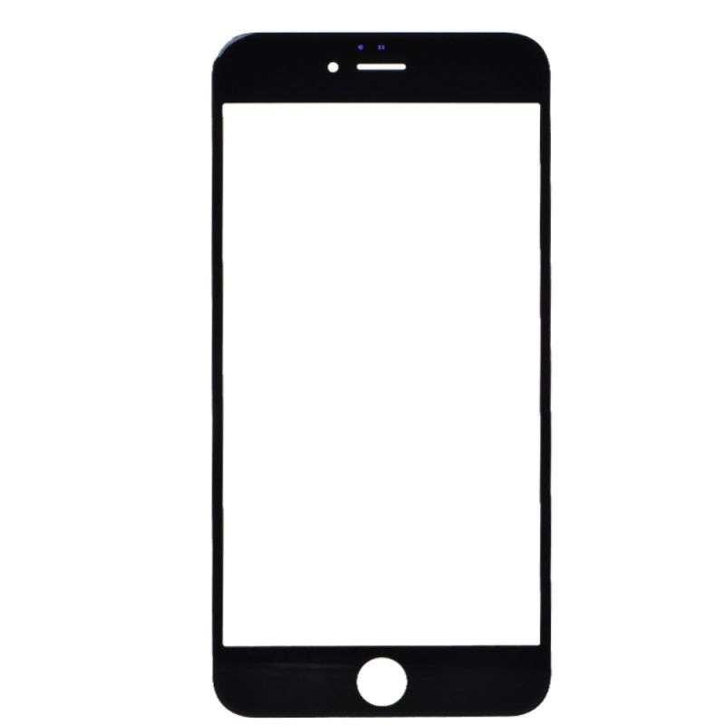 Black New Screen Glass Lens Replacement for iPhone 6S