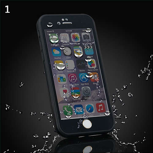 Ultra Slim Fully Sealed Waterproof Dustproof Shockproof iPhone Case Cover for iph 6 6s plus