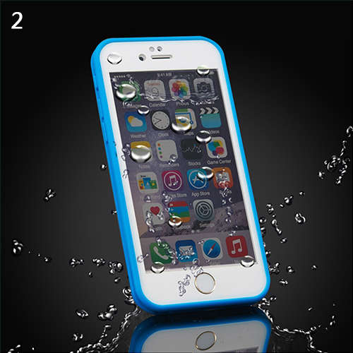 Ultra Slim Fully Sealed Waterproof Dustproof Shockproof iPhone Case Cover for iph 6 6s plus